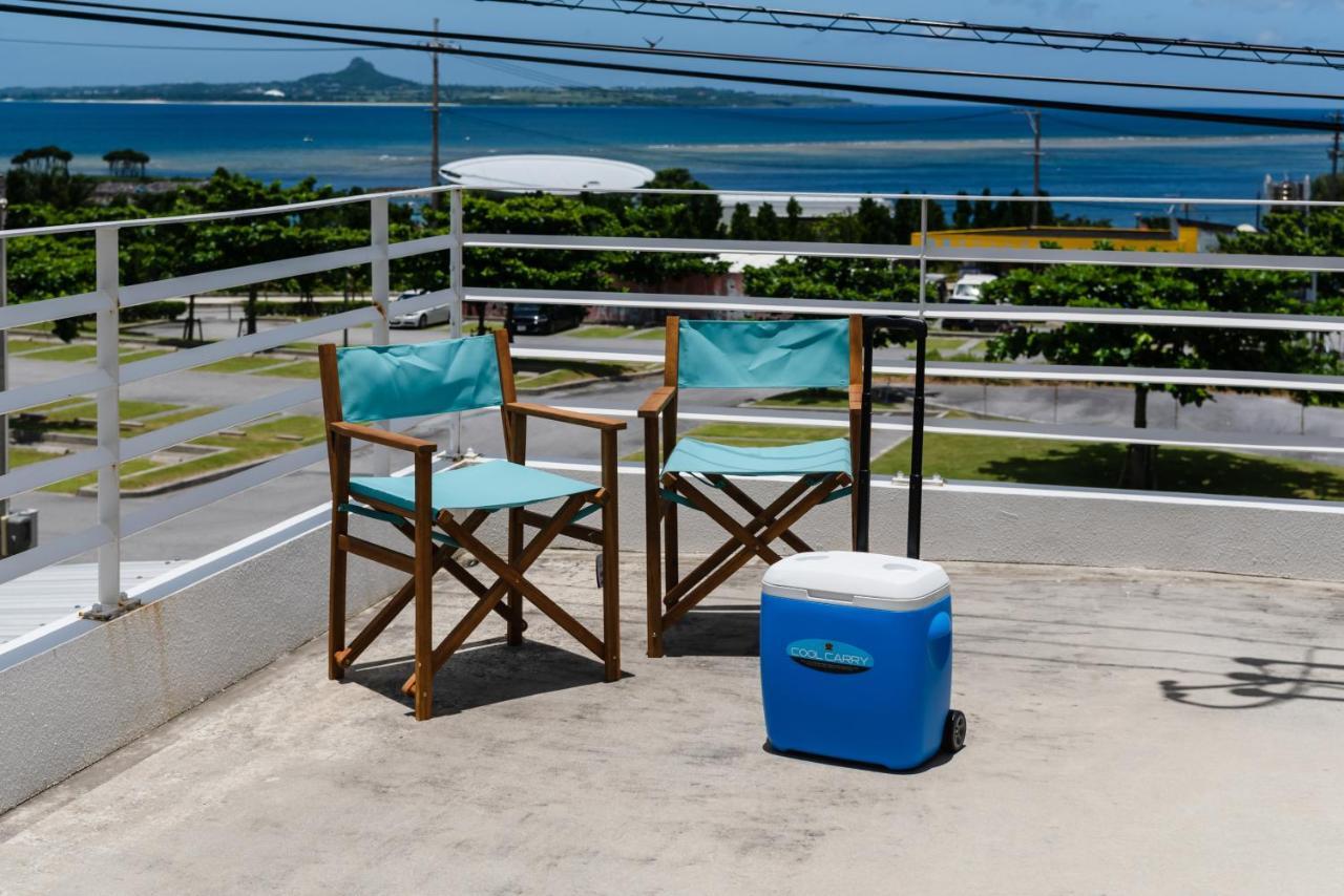 Ocean View Terrace Bise Villa Motobu Exterior photo